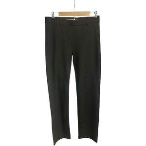 Betabrand Dress Pant Yoga Dark Gray Size L